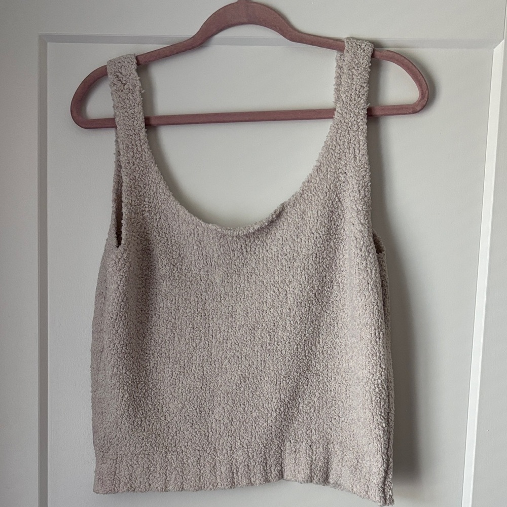 Skims cozy knit tank top